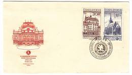 CZECHOSLOVAKIA - Year 1959, Škoda - Plzen, Commemorative Seal. FDC - Briefe U. Dokumente