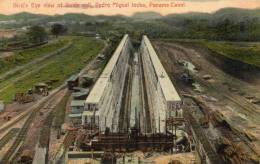 Guide Wall Pedro Miguel Panama Canal Construction 1905 POstcard - Panama