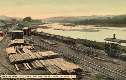 Gorgona Shops Panama Canal Construction 1905 POstcard - Panama
