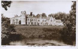 Wi212 - LACOCK ABBEY FROM THE AVON RP - Other & Unclassified