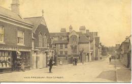 Wi228 - AMESBURY - HIGH STREET 1916 - Other & Unclassified