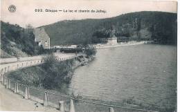 Gileppe  693 Le Lac Et Chemin De Jalhay - Gileppe (Barrage)