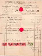 HERVE 1933 LAHAYE & DOBBELSTEIN Entreprises De Peinture - Ambachten