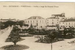 Estremoz Jardim E Largo 2 Scans Portugal - Evora