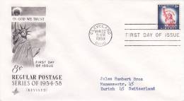 Regular Postage Series Of 1954 - 1958 - First Day Off Issue - 22 Mar 1958 - 1951-1960