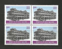 INDIA, 2010,  Cathedral John & Connon School, Block Of 4, MNH, (**) - Neufs