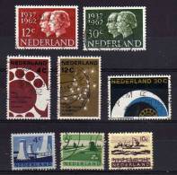 Netherlands - 1962 - 3 Sets - Used - Used Stamps