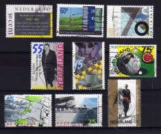 Netherlands - 1986 - 2 Sets & 5 Single Stamp Issues - Used - Used Stamps