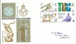 1968 Anniversaries Set Of 4 Stamps On Neatly Addressed First Day Cover FDI London - 1952-1971 Dezimalausgaben (Vorläufer)