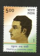 INDIA, 2010, Prafulla Chandra Chaki , MNH, (**) - Unused Stamps