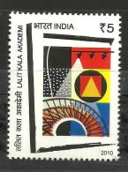 INDIA, 2010, Lalit Kala Academy, New Delhi, MNH, (**) - Neufs