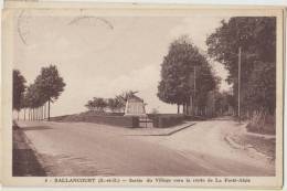 Cpa    91 Essonne Ballancourt Sortie Du Village Vers La Route De La Ferte Alais - Ballancourt Sur Essonne