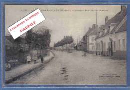 Carte Postale 62. Avesnes-le-comte  Estaminet Sur La Grande Rue  (Route D'arras) Trés Beau Plan - Avesnes Le Comte