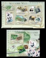 GUINEA BISSAU 2012 - WWF, Stamps On Stamps M/S + S/S Official Issue - Other