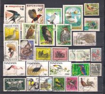 Lot 108  Birds  Small Collection 3 Scans   73  Different - Collections, Lots & Series
