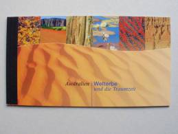 UNO-Wien 281/6 MH 4 Booklet 4 Oo/used, UNESCO-Welterbe: Australien - Libretti