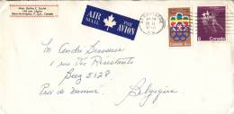 Canada  478 + 530  Obl. Sur Lettre - Storia Postale