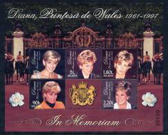 MOLDOVA 1998 Princess Diana Block MNH / **.  Michel  Block 17 - Moldawien (Moldau)