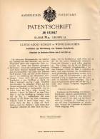 Original Patentschrift - G.A. Köhler In Wermelskirchen , 1906 , Herstellung Von Schuhwerk , Schuster , Schuhmacher  !!! - Zapatos