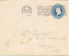 L-US67 - ETATS-UNIS Bel Entier Postal De Philadelphie 1922 - 1921-40