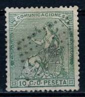I REPUBLICA 1873  10 CTS USADO - Oblitérés