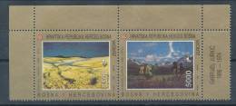 Europa CEPT 1993, Bosnien-Herzegowina (Kroatische Post Mostar) Pair, MNH** - 1993