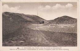 ENVIRONS D'EL HOUED ENTRE EL HOUED ET TOUGGOURT AUTO CAR DE LA CIE TRANSATLANTIQUE SE RENDANT A TOUGGOURT .. - El-Oued