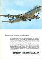 Oude Reclame Advertentie 1976 - Airtour Vliegen Met SABENA Airlines - Aviation - Advertisements