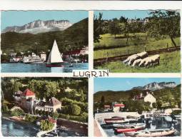 74 - Lugrin Et Les Bords Du Lac Léman. CPSM 1965 - Lugrin