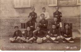 SPORTIVE LORGUAISE EQUIPE DE FOOTBALL DE LORGUES.CARTE PHOTO. - Lorgues