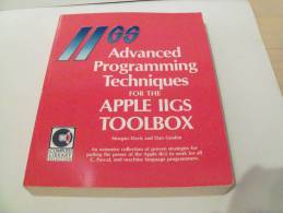 Informatique. Advanced Programming Techniques For The APPLE IIGS TOOLBOX Par Morgan DAVIS Et Dan GOOKIN. 1988. RARE ! - Informatik