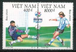 1996 Vietnam Sport Calcio Football Set MNH** D300 - Nuovi