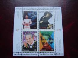CANADA - 1999 - Collection Du Millénaire - Bloc Feuillet - "Talents Canadiens" - ** - TTB - Neufs
