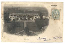 Gonesse (95):Vue Aérienne Au Niveau De L'Hôtel Dieu En 1903. - Gonesse