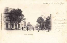 AVESNES - Avenue De  La Gare - Carte Animée - Avesnes Sur Helpe