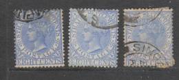 Yvert 70 Oblitéré En 3 Exemplaires - Straits Settlements