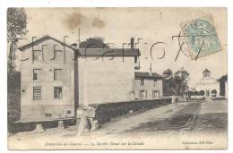 Arnouville-les-Gonesses (95) :Le Moulin Bance Sur Le Crould Et Perspective Vue Du Pont En 1905 (animé). - Arnouville Les Gonesses