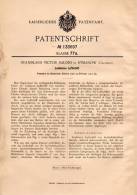 Original Patentschrift - S. Saloni In Rymanow , 1901 , Lenkbares Luftschiff , Flugapparat , Flugzeug !!! - Luchtvaart