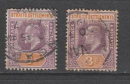 Yvert 80 Oblitéré En 2 Exemplaires - Straits Settlements