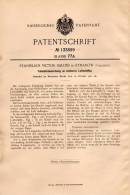 Original Patentschrift - S. Saloni In Rymanow , 1901 , Fallschirm Für Lenkbares Luftschiff , Flugapparat , Flugzeug !!! - Aviazione