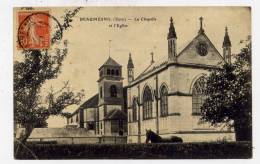 K22 - BEAUMESNIL - La Chapelle Et L'église (1908) - Beaumesnil