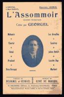 PARTITION - L'ASSOMMOIR - CHANSON DRAMATIQUE - GEORGEL - PAROLES : DELORMEL ET GEORGEL - MUSIQUE : RENE DE BUXEUIL - Vocals