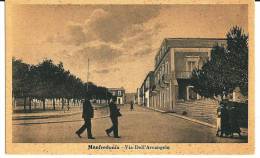 MANFREDONIA (FG) - VIA DELL'ARCANGELO-  F/P - N/V - ANIMATA - Manfredonia