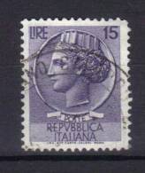 R404 - REPUBBLICA , Il 15 Lire Fil Stelle 1 Per Macchinette (Carraro N. 325). - Variétés Et Curiosités