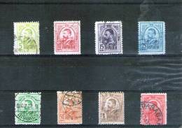 1907/8 Charles I  Graves Mi No 212/219 Et Yv No 207/214 - Used Stamps