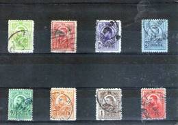 1907/8 Charles I  Graves Mi No 212/219 Et Yv No 207/214 - Used Stamps