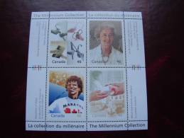 CANADA - 2000 - Collection Du Millénaire - Bloc Feuillet - "Des Coeurs D´or" - ** - TTB - Nuovi