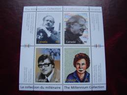 CANADA - 2000 - Collection Du Millénaire - Bloc Feuillet - "De Grands Penseurs" - ** - TTB - Neufs