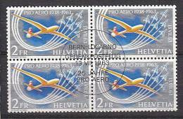 PGL AY770 - SUISSE AERIENNE Yv N°45 BLOQUE - Used Stamps