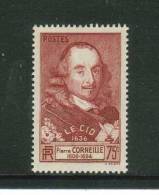 Timbre De France Yvert & Tellier No. 335** Neuf Sans Charnière - Unused Stamps